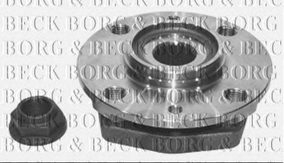 BORG & BECK bwk374 -  Комплект подшипника ступицы колеса